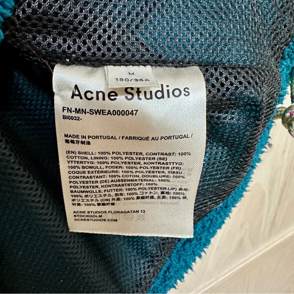 Acne Studios Faraz Patch Fleece Pullover - image 6